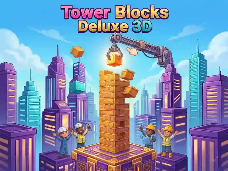 თამაში Tower Blocks Deluxe 3D ონლაინ