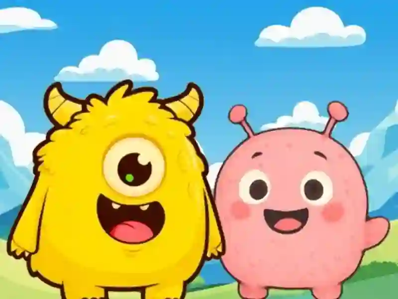 თამაში ბედნიერი მონსტრები ონლაინ