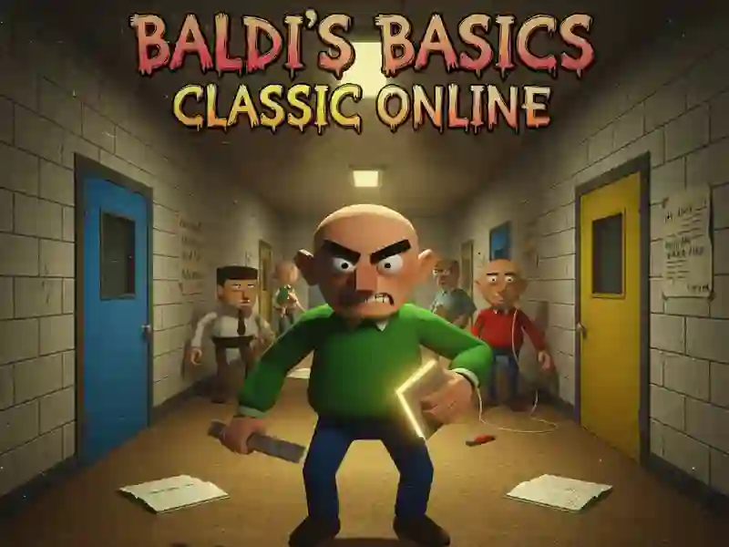 თამაში Baldi's Basics Classic Online ონლაინ