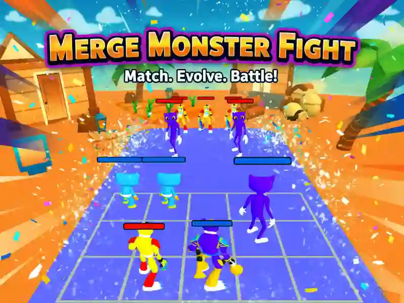 თამაში შერწყმა Monster Fight ონლაინ