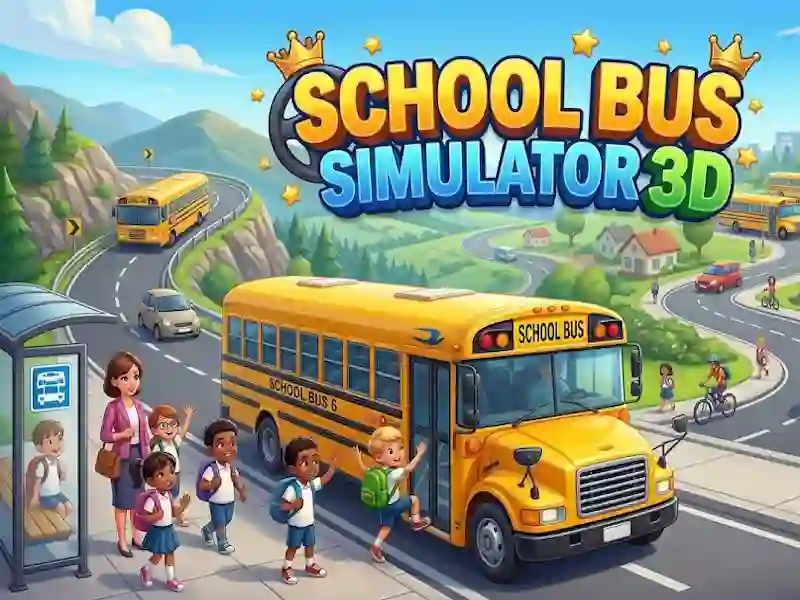 თამაში School Bus Simulator 3D ონლაინ