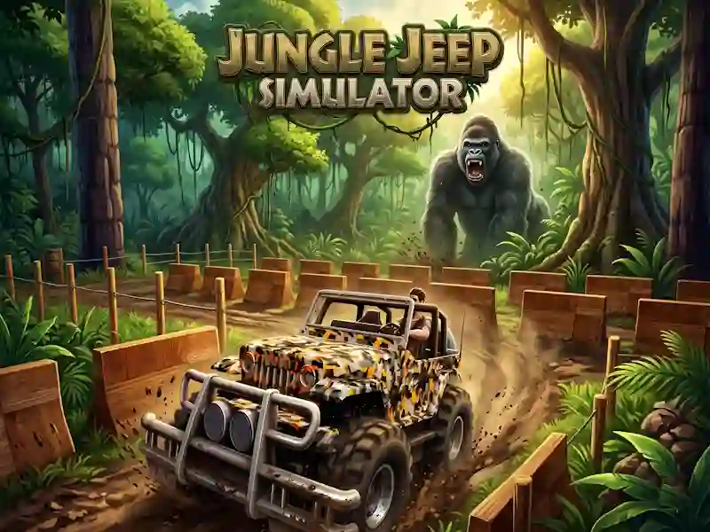 თამაში Jungle Jeep Simulator ონლაინ