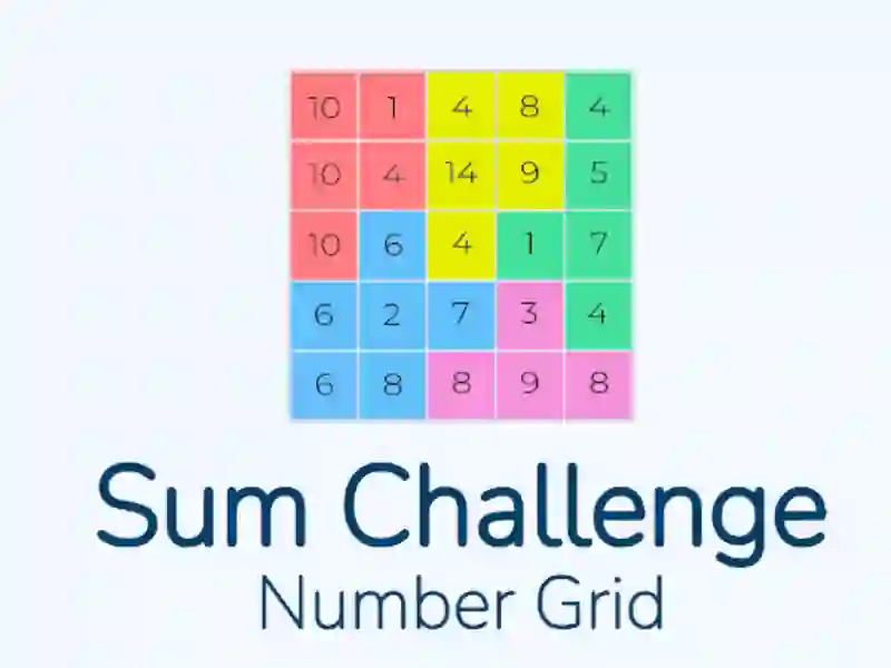 თამაში Sum Challenge Number Grid ონლაინ თამაში Sum Challenge Number Grid ონლაინ