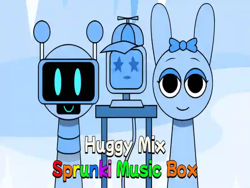 თამაში Huggy Mix Sprunki Music Box ონლაინ