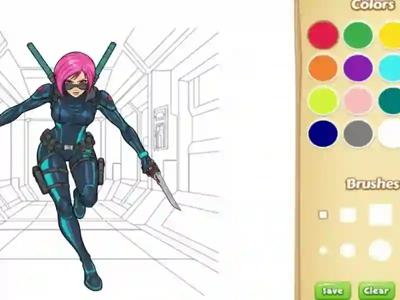 თამაში ბოროტი შეღებვის წიგნი ბავშვებისთვის ონლაინ