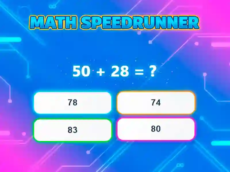 თამაში Math Speedrunner ონლაინ