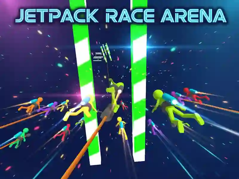 თამაში Jetpack Race Arena ონლაინ