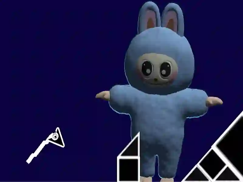 თამაში LABUBU GEOMETRY DASH ონლაინ