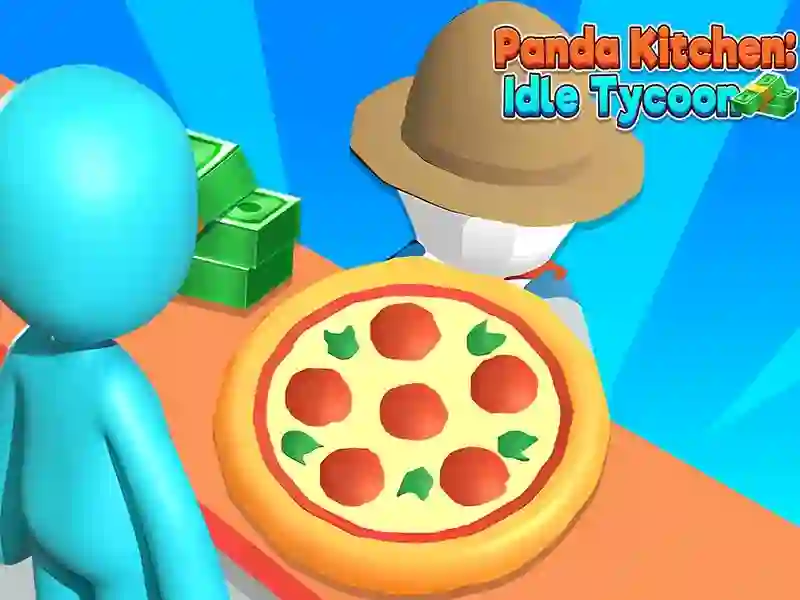 თამაში Panda Kitchen Idle Tycoon ონლაინ