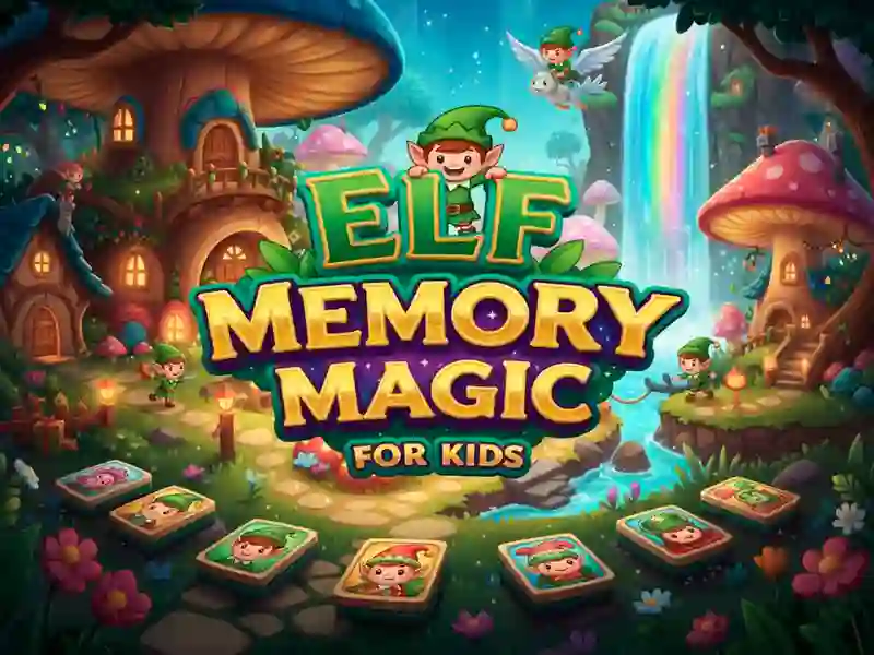 თამაში Elf Memory Magic ბავშვებისთვის ონლაინ