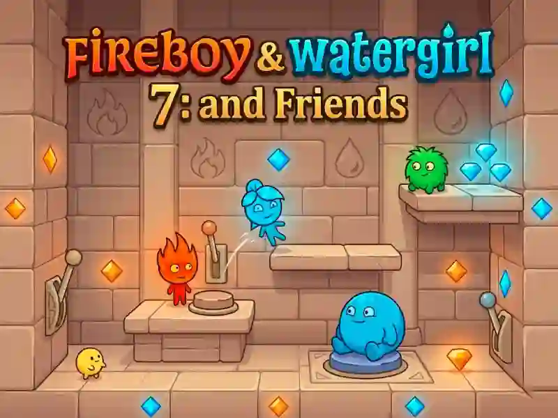 თამაში Fireboy & Watergirl 7: and Friends ონლაინ