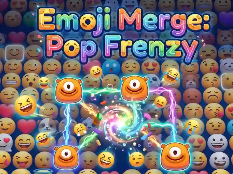 თამაში Emoji Merge: Pop Frenzy ონლაინ