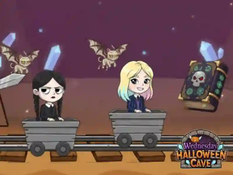 თამაში ოთხშაბათი ჰელოუინის გამოქვაბული ონლაინ