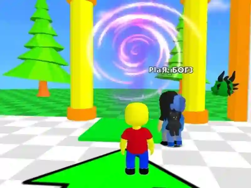 თამაში Roblox: The Floor is LAVA Challenge ონლაინ