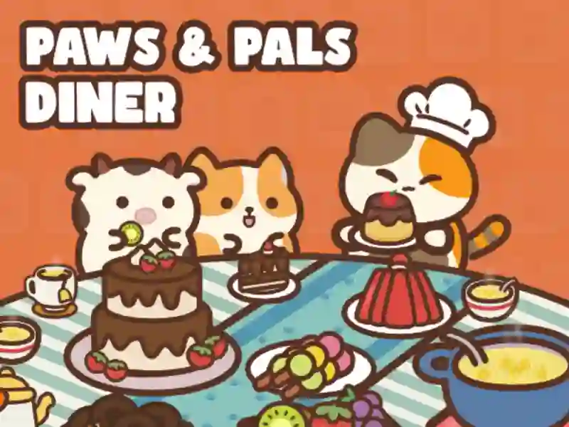 თამაში Paws & Pals სასადილო ონლაინ