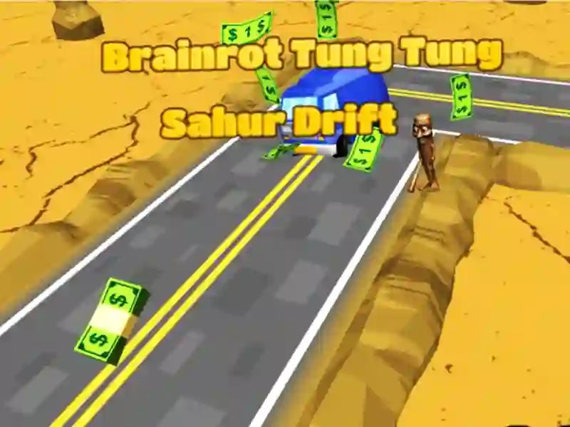 თამაში Brainrot Tung Tung Sahif Drift ონლაინ