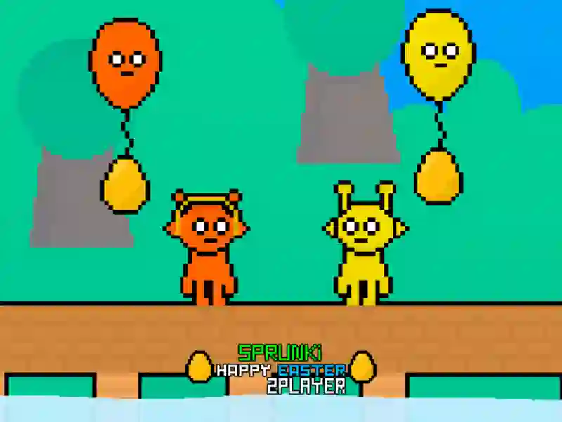 თამაში Sprunki Happy Easter 2Player ონლაინ