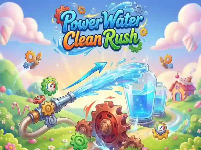 თამაში Power Water სუფთა Rush ონლაინ