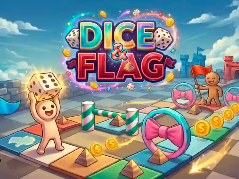 თამაში Dice and Flag ონლაინ