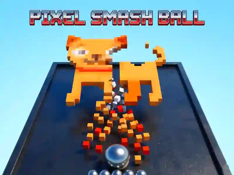 თამაში Pixel Smash Ball ონლაინ