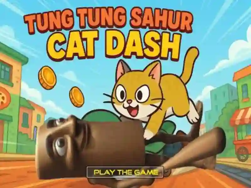 თამაში Tung Tung Sahur Cat Dash ონლაინ