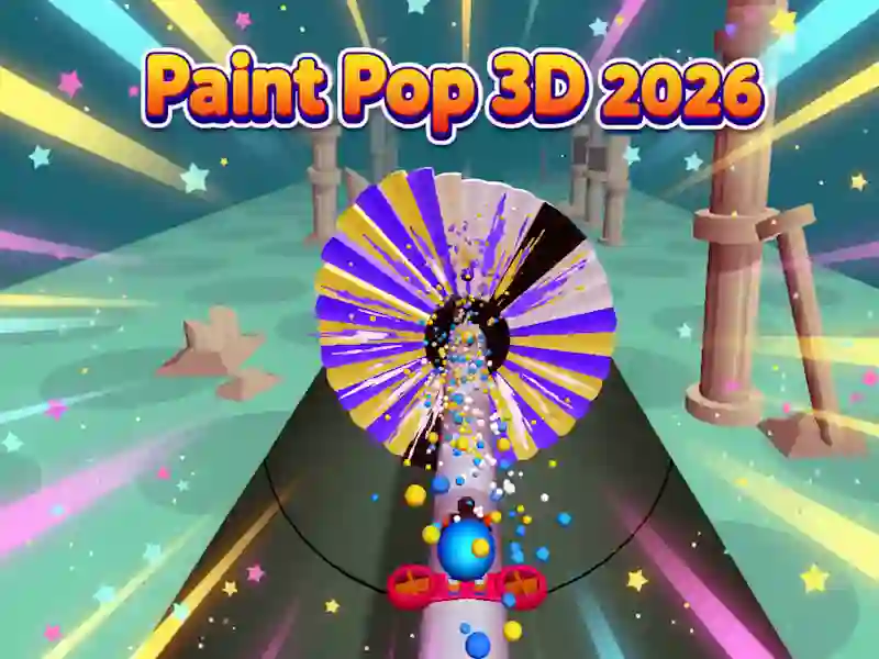 თამაში Paint Pop 3D 2026 ონლაინ