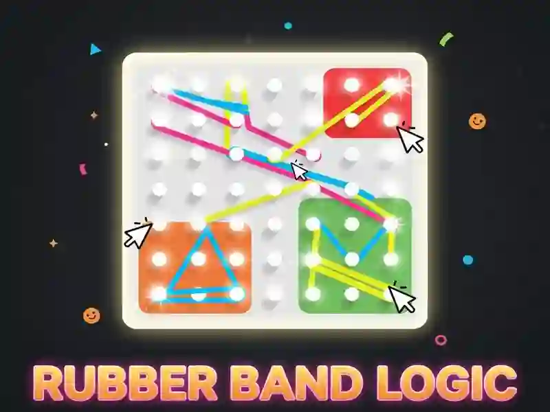 თამაში გადაიტანეთ Rubber Bands Logic თავსატეხი ონლაინ