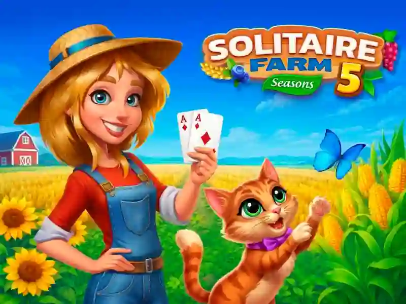 თამაში Solitaire Farm Seasons 5 ონლაინ