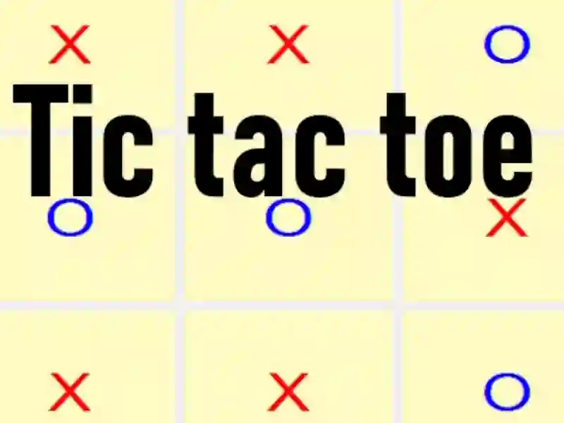 თამაში Tic tac toe ონლაინ თამაში Tic tac toe ონლაინ