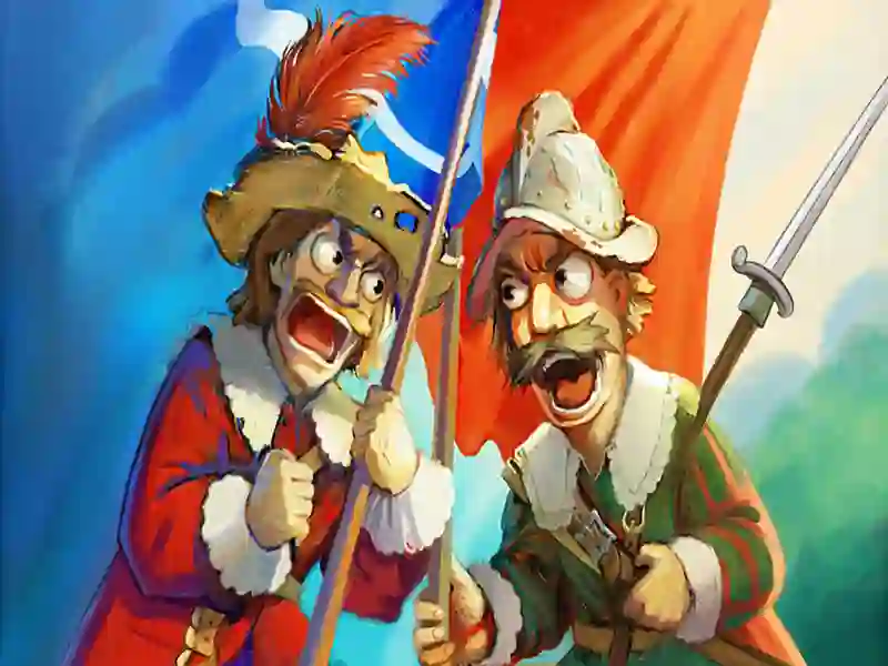 თამაში Musketeers Dunpowder vs Steel ონლაინ