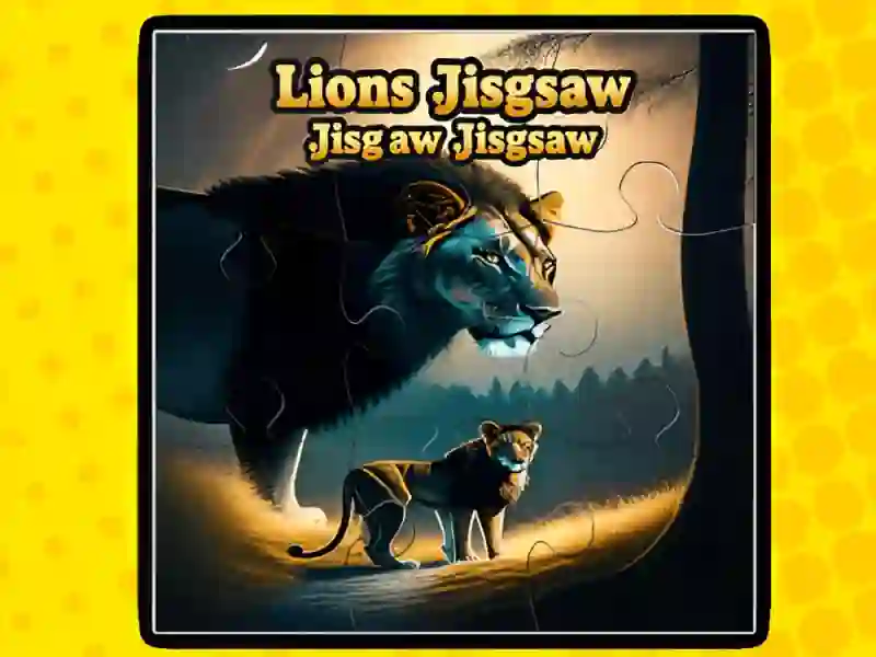 თამაში Lions Jigsaw Jigsaw ონლაინ