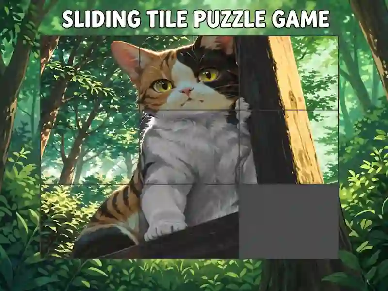 თამაში Sliding Tile Puzzle Game ონლაინ