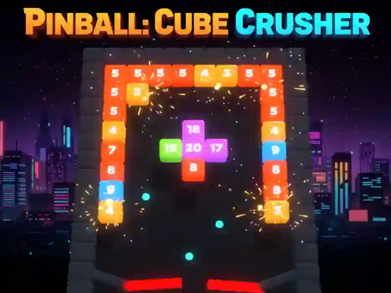 თამაში Pinball: Cube Crusher ონლაინ