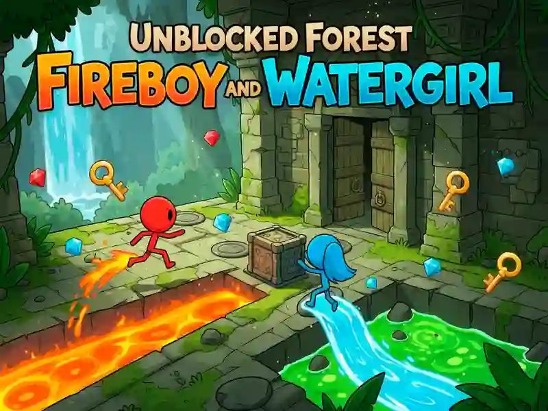 თამაში განბლოკილი Forest Fireboy და Watergirl ონლაინ