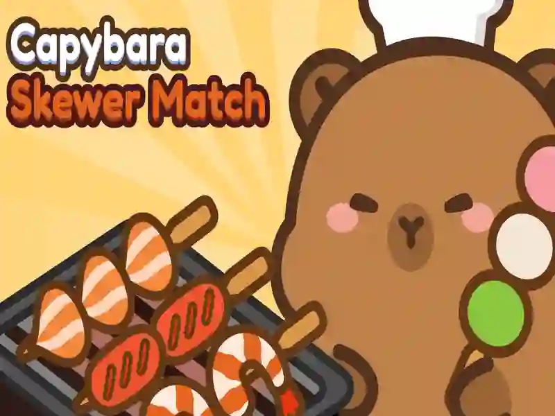 თამაში Capybara Skewer Match ონლაინ
