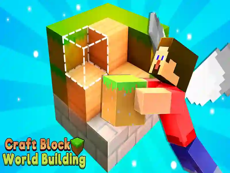 თამაში Craft Block World Building ონლაინ