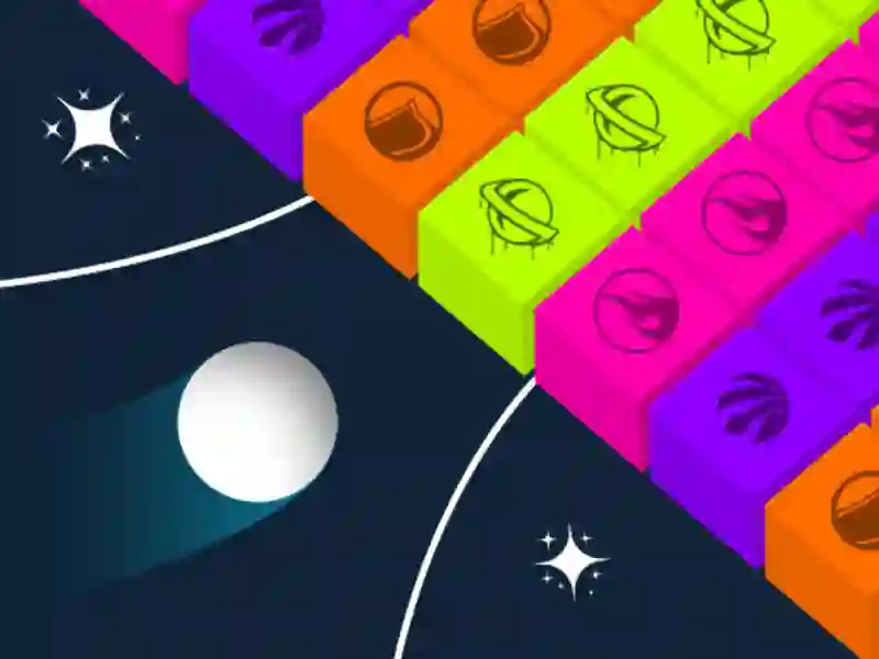 თამაში Rolling Color Ball თამაში ონლაინ