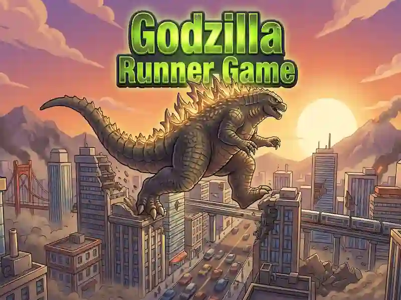 თამაში Godzilla Runner თამაში ონლაინ