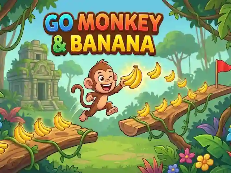 თამაში Go monkey & Banana ონლაინ