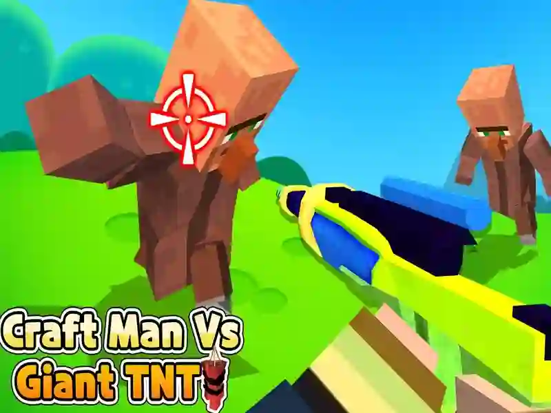 თამაში Craft Man vs Giant TNT ონლაინ