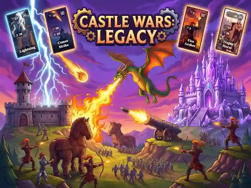 თამაში Castle Wars: Legacy ონლაინ
