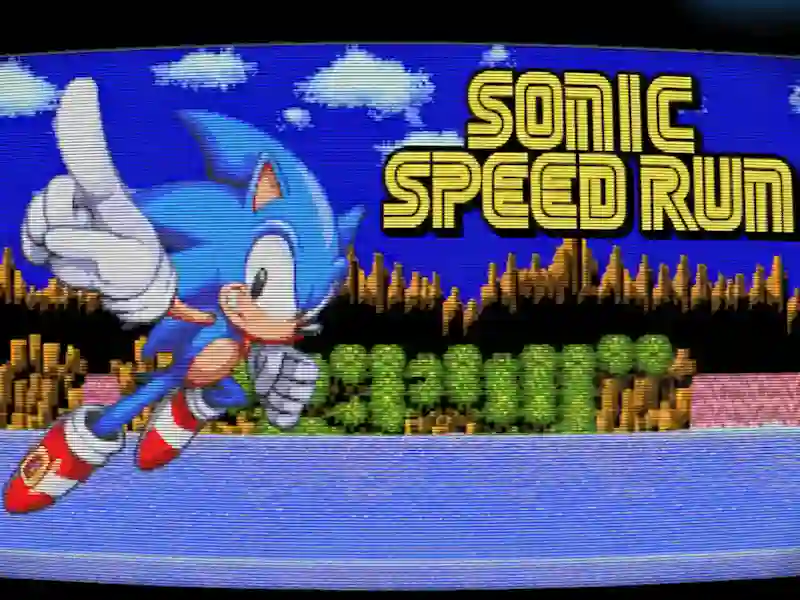 თამაში Sonic Speed Run ონლაინ