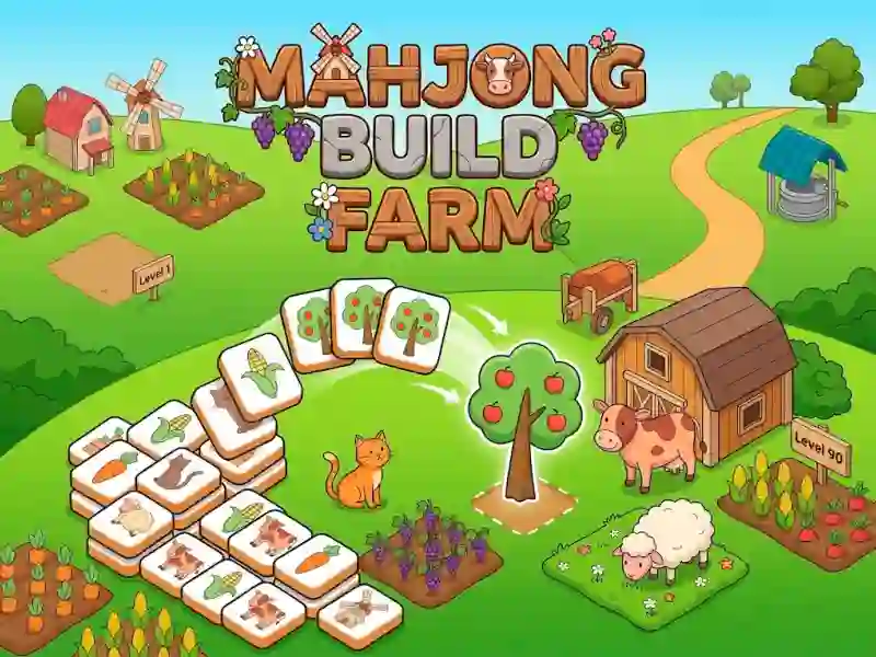 თამაში Mahjong Build Farm ონლაინ