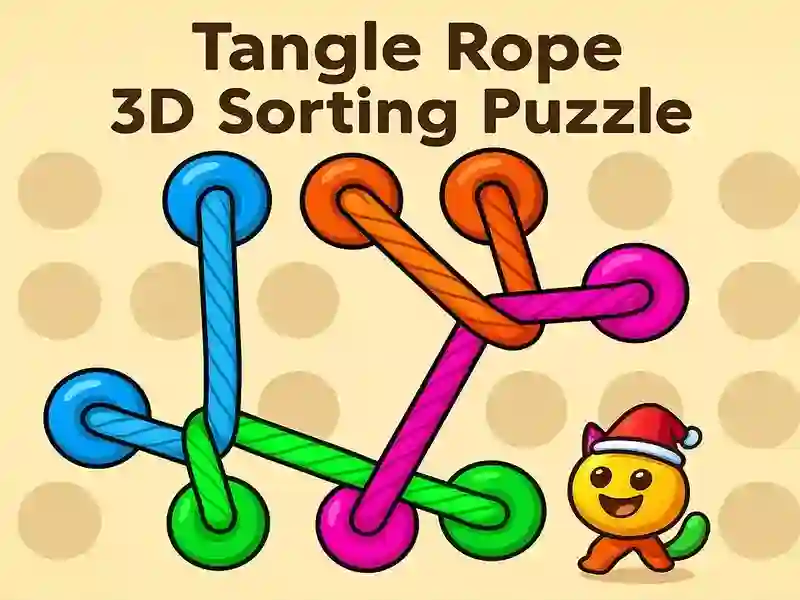 თამაში Hazel Tangle Rope 3D: თავსატეხის დახარისხება ონლაინ