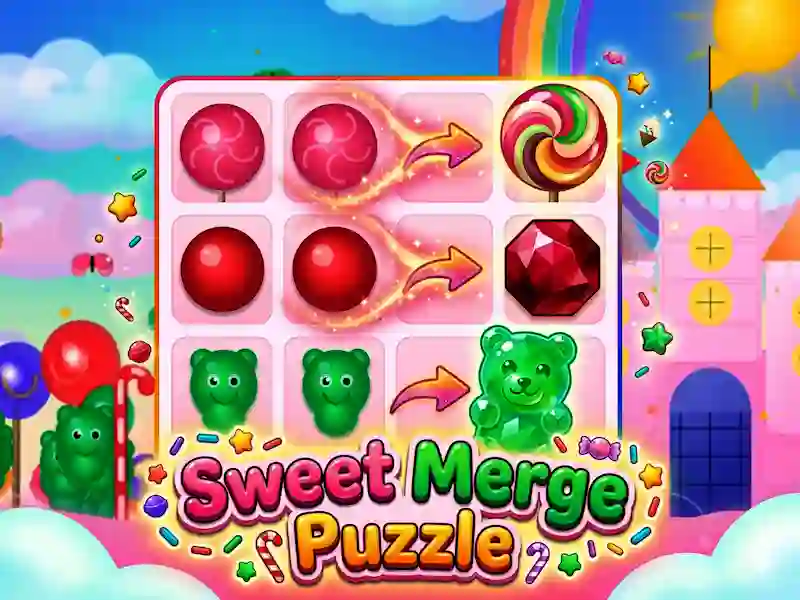 თამაში Sweet Merge Puzzle ონლაინ