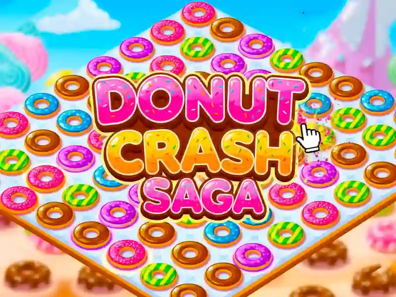 თამაში Donut Crash Saga ონლაინ