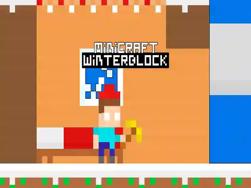 თამაში Minicraft Winterblock ონლაინ