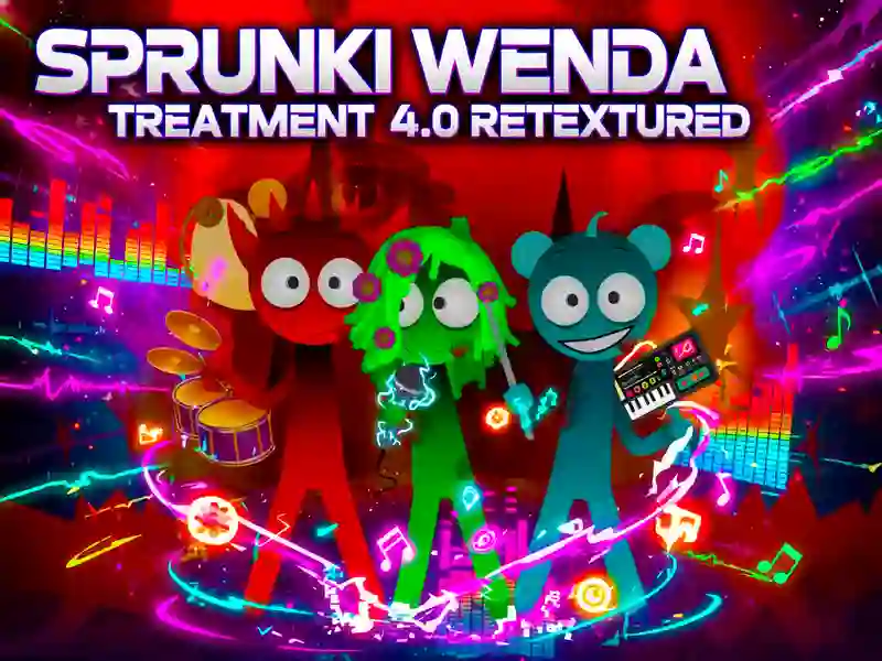 თამაში Sprunki Wenda Treatment 4 რეტექსტურირებული ონლაინ