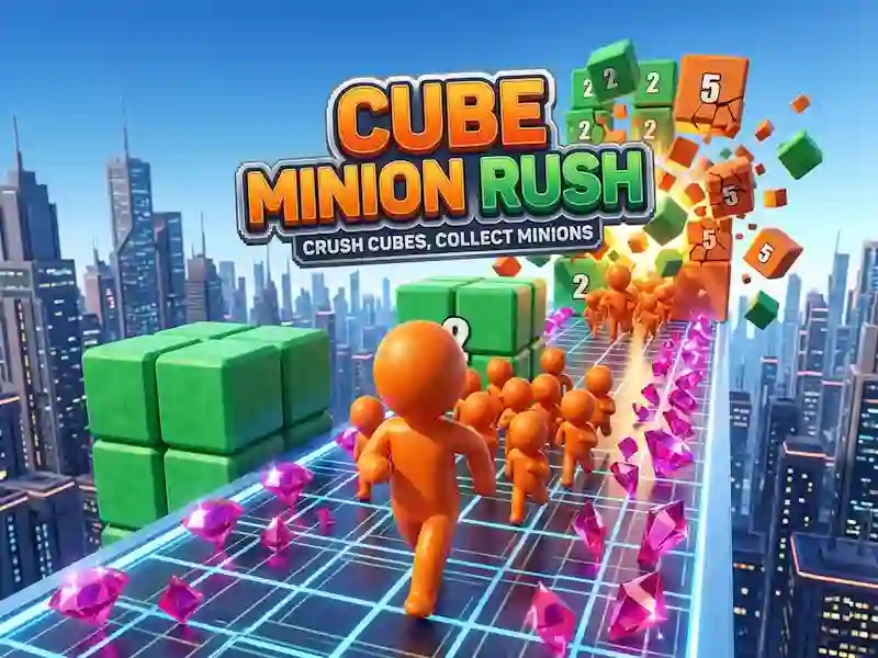 თამაში Cube Minion Rush ონლაინ