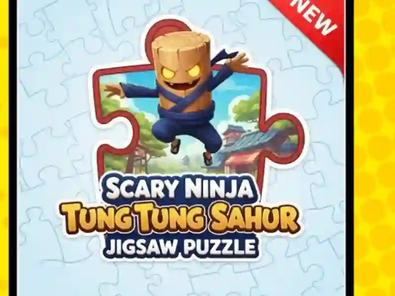 თამაში საშინელი ninja tung tung sahur jigsaw თავსატეხი ონლაინ
